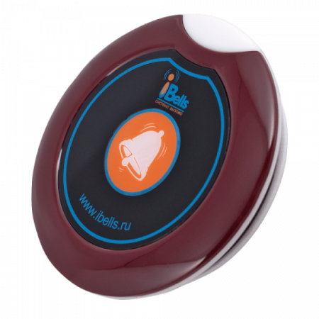 Купить Ibells 305 - мини кнопка вызова вишня в Гагре Купить Ibells 305 - мини кнопка вызова вишня в Гагре